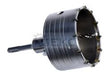 Taladro percutor hueco Geko - 100 mm - SDS plus - para trabajos de precisión en materiales de construcción