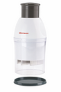 Picadora de verduras universal Westmark, para cebolla y ajo, tarro de almacenamiento simultáneo con tapa, plástico de acero inoxidable, compacto, blanco antracita, 11452260