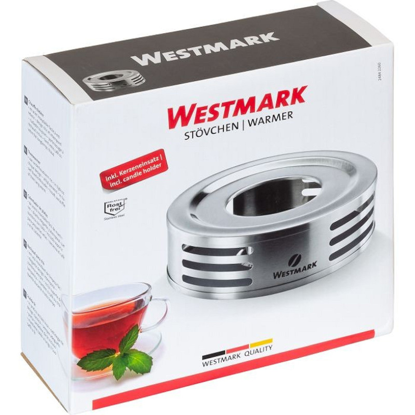 Calentador de té y café Westmark, ø 15 cm, acero inoxidable, 24842260