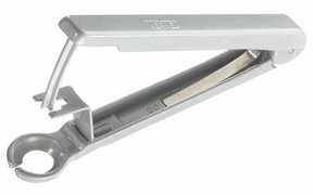 Deshuesador de cerezas Westmark, longitud: 14 cm, aluminio, Kernex, plateado, 40002260