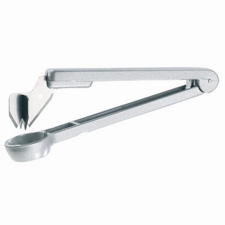 Westmark deshuesador de ciruelas listas para comer, 16,7 cm de largo, aluminio, revestimiento apto para alimentos, hoja de acero inoxidable, steinex, plateado, 40102260