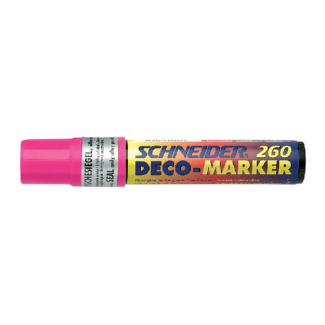 Rotulador de tiza schneider maxx260 rosa 5-15 mm