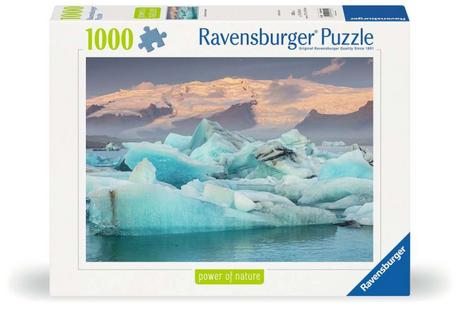 Puzzle Ravensburger Jokulsarlon Islandia - Paisaje de 1000 piezas.