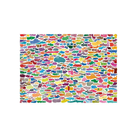 Ravensburger – 387 perros, un gato – rompecabezas – 1000 piezas