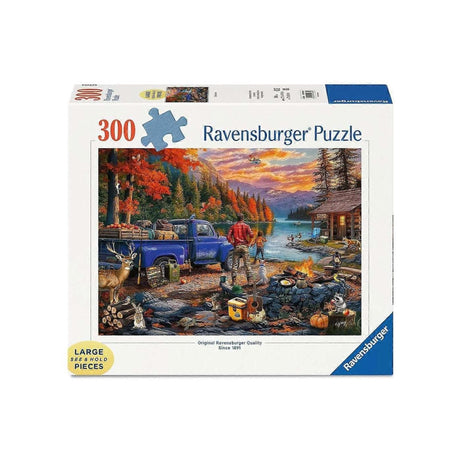 Ravensburger – lago al atardecer – rompecabezas – 300 piezas