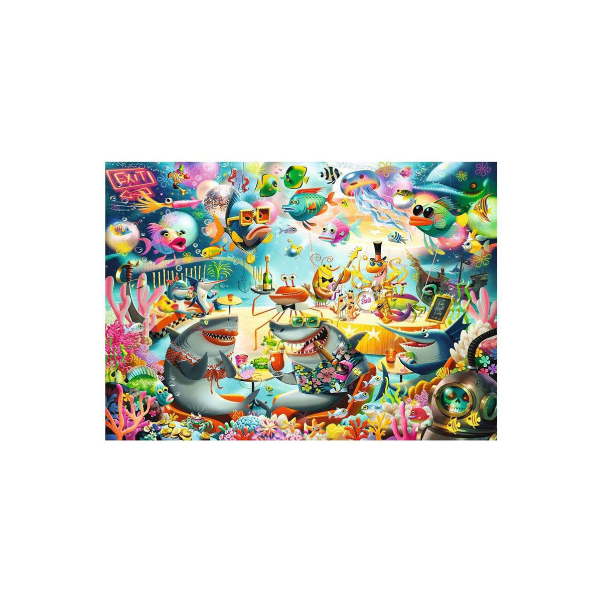 Ravensburger – salón océano – rompecabezas – 1000 piezas