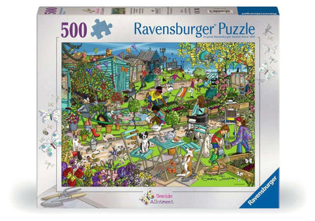 Ravensburger puzzel seaside allotment - 500 stukjes