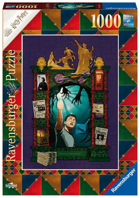Ravensburger puzzle harry potter 5 - rompecabezas - 1000 piezas