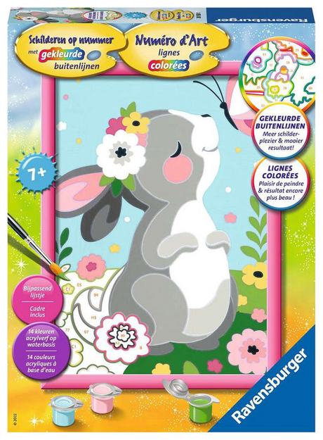 Ravensburger hijo conejito y mariposa