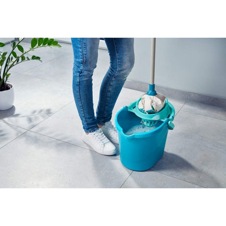 Leifheit power mop 3en1 - sistema completo - fregona - cubo con prensa