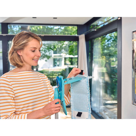 Leifheit clean twist m ergo and power clean - funda limpiasuelos - velcro - 33 cm - static plus