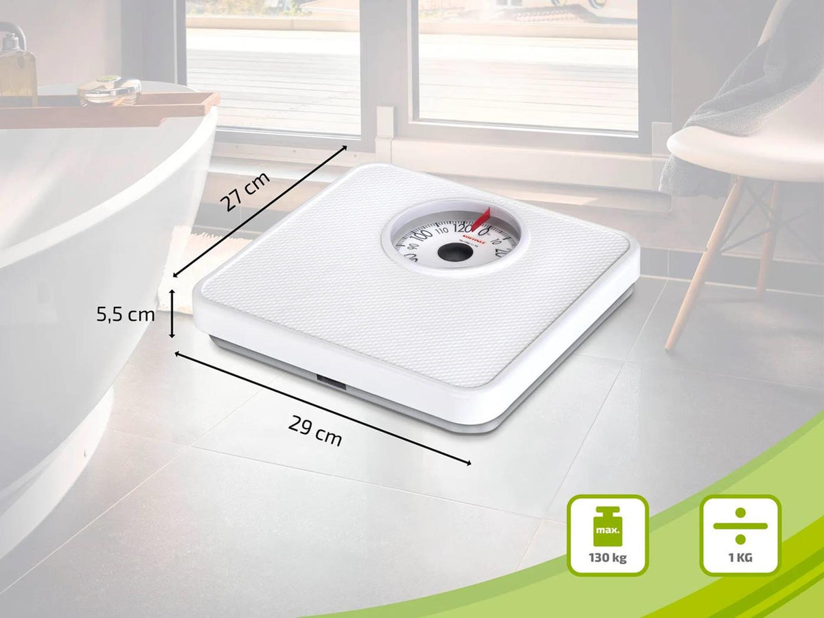 Soehnle 1049638 - Leifheit Personw Pace Analógico blanco | 1 pieza