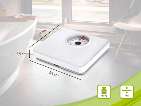 Soehnle 1049638 - Leifheit Personw Pace Analógico blanco | 1 pieza