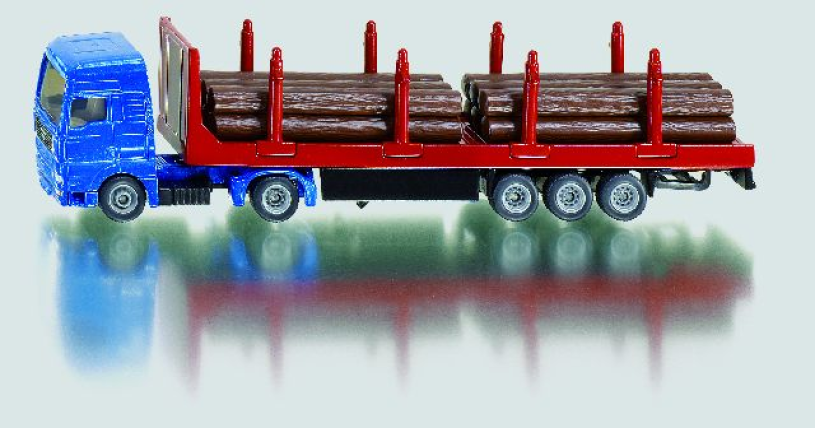 Transportador de madera Siku 1659 Transportador de madera 1659