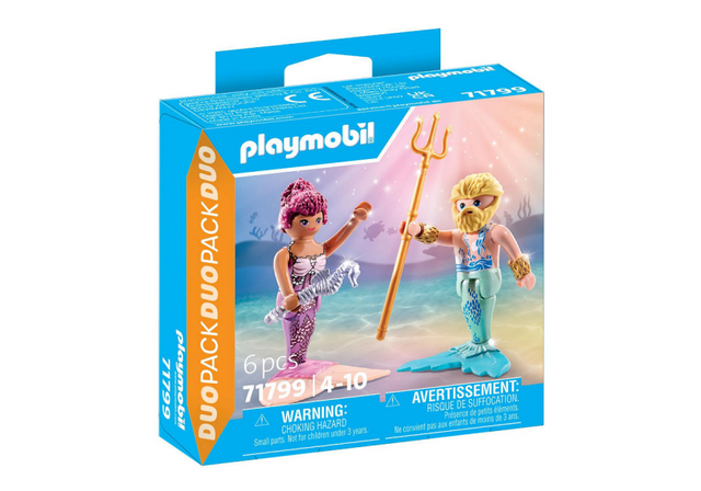 Playmobil 71799 sirena y tritón | 2 piezas