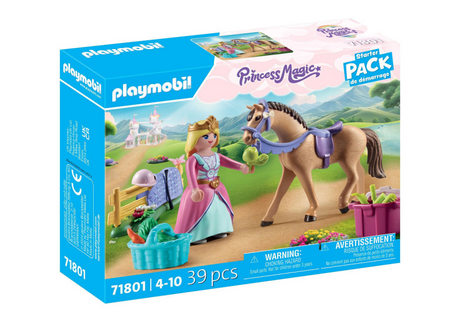 Playmobil Starter Packs Pricess Magic - Princesa con caballo 71801