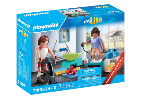 Playmobil mi vida promo entrenamiento fitness 71806