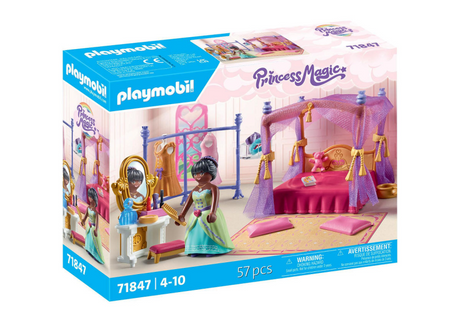 Playmobil Dormitorio mágico de princesas con vestidor - 71847