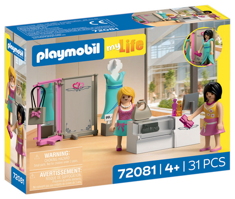 Playmobil 72081 boutique de moda de moda | 2 piezas