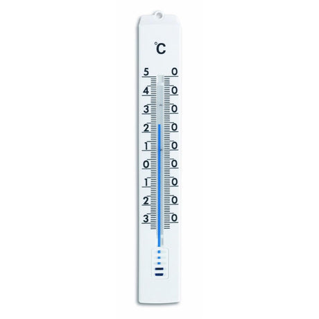 Tfa dostmann termómetro interior exterior analógico plástico 18cm blanco