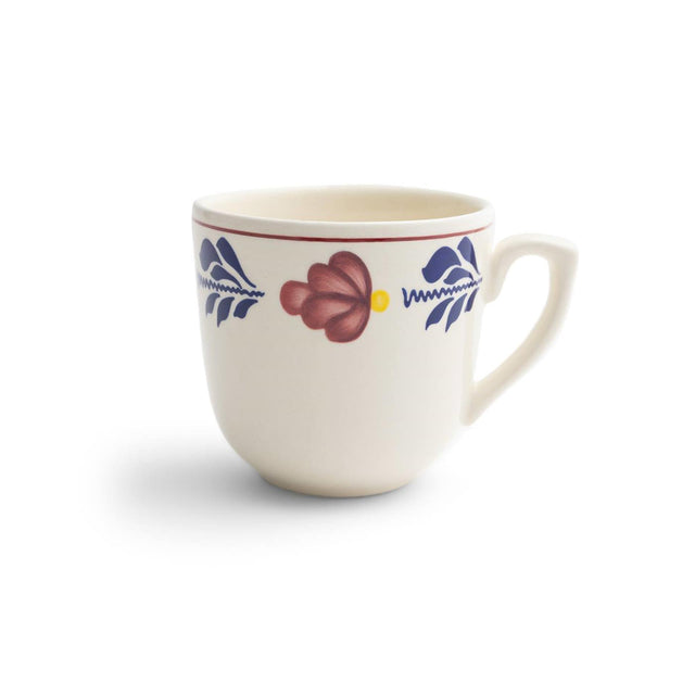Taza Boerenbont grande royal paquete de 4 piezas, capacidad 250 ml, loza