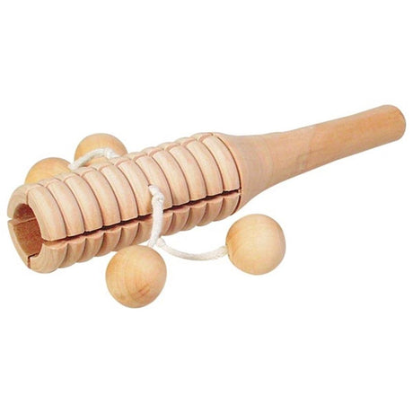 Bloque tonal Goki con 4 bolas de madera. 16cm. 3+