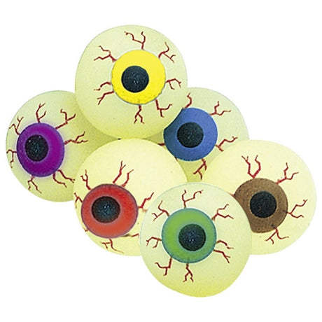 Pelota que rebota: ojo, brilla en la oscuridad.