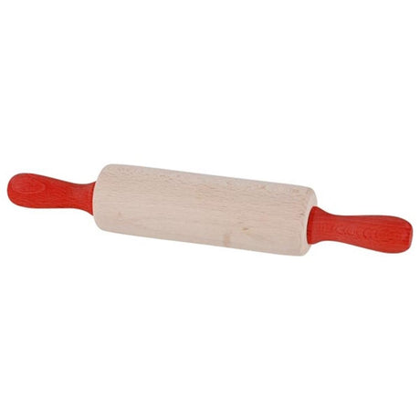 Rodillo de madera Goki. 21,2 cm. 3+