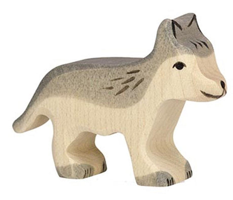 Lobo Holztiger, pequeño. 6,5 cm.