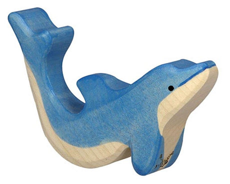 Delfín Holztiger, pequeño. 11,5 cm.