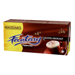 Massimo fantasía capuchino caramelo-crujiente (16x 125gr)