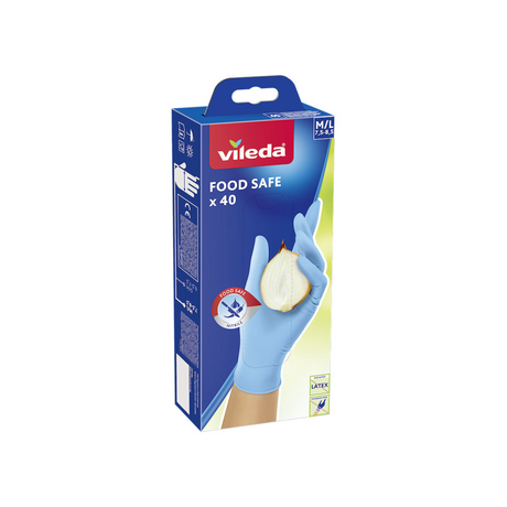 Guantes Vileda aptos para alimentos - 40 piezas