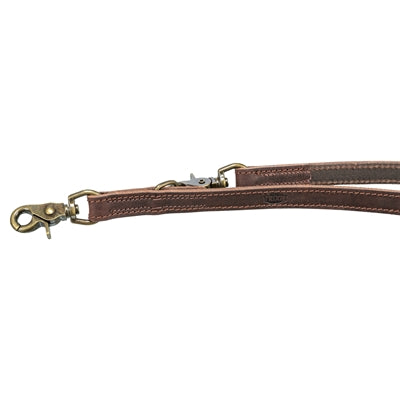 Trixie Correa para perros rústica ajustable cuero gordo marrón oscuro