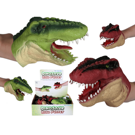 Dinosaurio títere de mano Dsp, aprox. 15cm. 2 culo