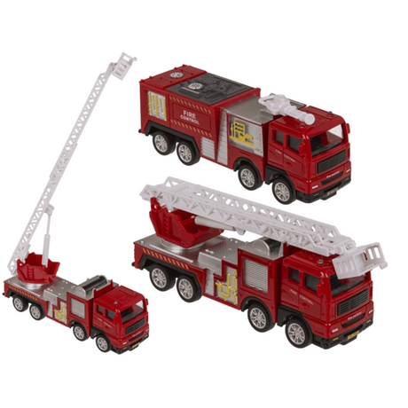 Camiones de bomberos DSP con móvil.
