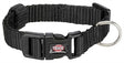 Trixie collar para perros premium negro