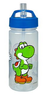 Botella aerodinámica encubierta Super Mario, 500 ml
