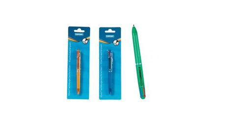 Bolígrafo Toppoint de 4 colores.