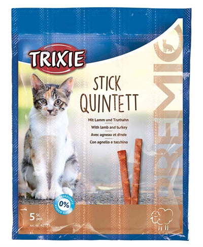 Trixie premio stick quinteto cordero pavo