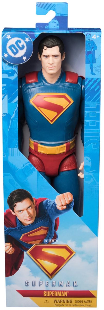 DC comics - figura de acción de superhéroes superman de 30 cm - juguete para niños