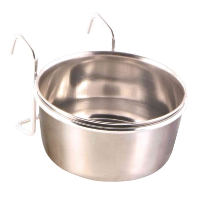 Trixie Food Bowl con soporte para colgar acero inoxidable