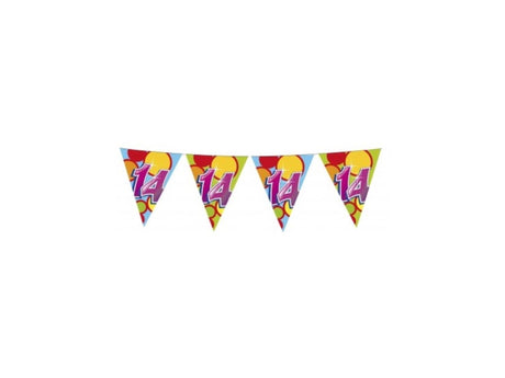 Haza flag line 10mtr figuras 14 años pack de 5 piezas