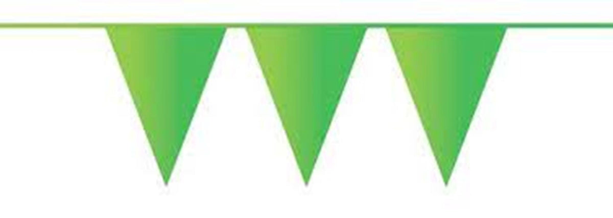 Línea de bandera Haza 10m verde claro