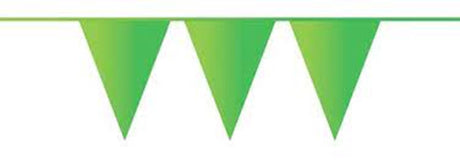 Línea de bandera Haza 10m verde claro