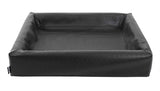 Cesta para perros cama Bia original cuadrada negra