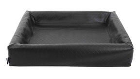 Cesta para perros cama Bia original cuadrada negra