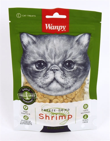 Camarones secos congelados de wanpy