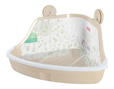 Inodoro esquinero Zolux roedor beige