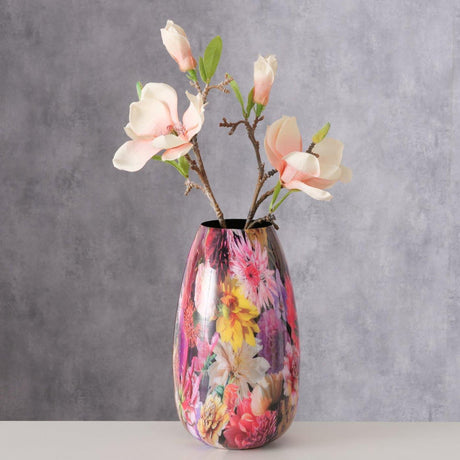 Boltze home jarrón opulento ø14,5xh25,3cm