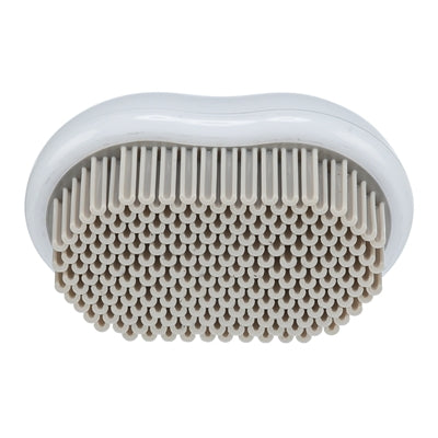 Trixie cepillo textil blanco gris